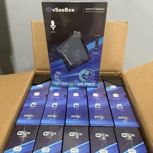 สินค้าใหม่แกะกล่องสำหรับ VseeBox V5 Pro-Bundle V6 MAX พร้อมรีโมทคอนโทรล กล่องทีวี Android 8K มีจำหน่ายจำนวนมาก พร้อมจัดส่ง - Product Image 2
