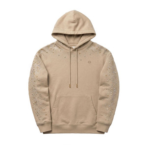 Sudaderas con Pedrería Personalizadas para Hombre, Felpa Gruesa Premium, Ropa Urbana, Diseño de Logotipo Personalizado, Venta al Por Mayor, Bajo MOQ - Product Image 2