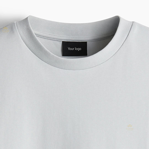ผู้ผลิตเสื้อผ้าพรีเมียม เสื้อยืดเปล่าคุณภาพสูง 100% ผ้าฝ้ายถัก สำหรับผู้ชาย 230gsm เสื้อยืดขายส่ง - Product Image 6