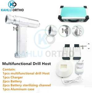 Taladro Óseo Multifuncional de Acero Inoxidable de Alta Calidad con Logotipo Personalizado, Certificado CE, KAHLU ORTHOPEDIC - Product Image 2