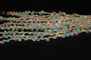 Cuentas Lisas y Brillantes de Ópalo Etíope Natural en Forma de Pera de 6-10 mm para la Fabricación de Joyas - Product Image 5