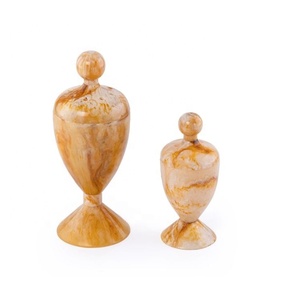 Ensemble élégant de mabkhara en résine – Brûleur à oud et bakhoor avec couvercle, parfum d'ambiance pour la maison, article cadeau de luxe, nouvelle arrivée, vente en gros - Product Image 3