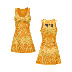 Falda de Tenis Personalizada para Mujer, con Logotipo Frontal Impreso por Transferencia Térmica, de Poliéster/Spandex/Nailon, Secado Rápido, Transpirable, Uniforme para Yoga y Fitness - Product Image 3