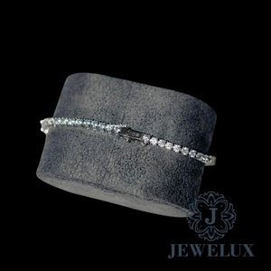 Bracelet tennis de luxe en diamants pour femme avec pierres à haute brillance – Prix de gros compétitif et abordable pour l'exportation - Product Image 4