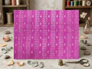 Tissu en nylon floral de qualité supérieure - Maille de style crochet complexe pour vêtements, artisanat DIY et décoration intérieure - Product Image 3
