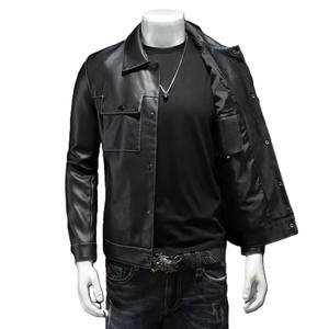 Chaquetas de cuero para hombre con diseño elegante y personalizado al mejor precio, cálidas, resistentes al viento, de secado rápido e impermeables. - Product Image 4
