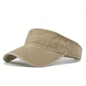 Casquette de baseball vintage à visière ouverte pour queue de cheval, en coton délavé, idéale pour le golf, le tennis et la protection solaire estivale - Product Image 5
