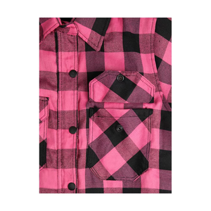 2026 Full Body % Cotton Breathable Unisex All Seasons High Quality Beaded Motorbike Flannel Riding Shirt Anti-Abrasion Biker - Product Image 6