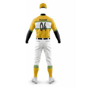 Ensemble complet de maillot et pantalon de baseball de qualité supérieure, faible MOQ, tenue d'entraînement pour équipe, uniforme pour adultes toutes saisons baseball et softball - Product Image 3