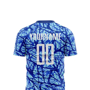 Uniforme de Fútbol de Buena Calidad, Estilo Deportivo para Adultos, Jersey de Fútbol Personalizado, Camiseta Negra de Fútbol, Ropa para Hombre - Product Image 3