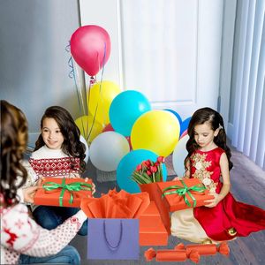 Carta Velina Arancione in Confezione da 100 Fogli 14 X 20 Pollici, per Progetti Fai-da-Te, Confezioni Regalo, Decorazioni per Matrimoni e Compleanni - Product Image 3