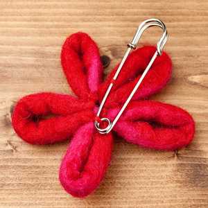 Épingles à cheveux en feutre, composants de bijoux - Product Image 1