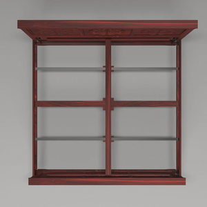 Cadre de lit king size pliable en bois massif avec un design moderne, durable et élégant, meubles de chambre à coucher réglables - Product Image 6