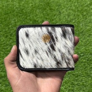 Portefeuille en cuir de vachette de qualité supérieure pour homme, minimaliste, fait main, en cuir de vachette authentique - Product Image 1