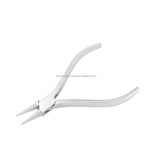 Alicates de punta redonda para fabricación de relojes, mango de ranura de 115MM - Product Image 4