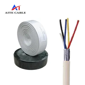 Fca 12C Type2 Alarm Cable Tinned Copper PVC Insulation PE Jacket Black Screened Fca External