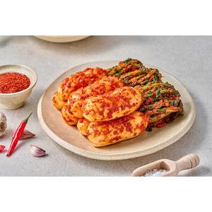 [Palgong Kimchi] Palgongsan Kimchi de Rábanos Enteros Premium, Kimchi Coreano Tradicional Fermentado Picante, Chonggak Saludable - Product Image 3