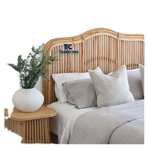 Cabecero de cabeza de ratán de fabricante OEM fiable con cabezal de cama exclusivo proveedor de Vietnam exportación rápida de alta calidad - Product Image 1