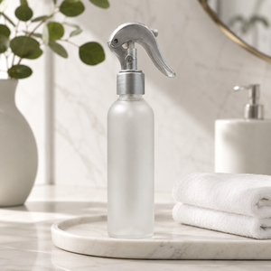 Flacon pulvérisateur cosmétique PET personnalisé de 5 ml à 2000 ml avec finition mate givrée et pulvérisateur transparent à gâchette, fabricant Vietnam - Product Image 6