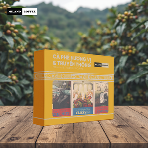 เมล็ดกาแฟบดมิลานอเอสเพรสโซ 250 กรัม อาราบิก้าและโรบัสต้า คั่วเข้มและคั่วกลาง รสขม คุณภาพสูง ได้รับการรับรองมาตรฐาน IFS - Product Image 1