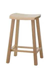 Handcrafted Natural Acacia Wood <b>Round</b> <b>Stool</b> 2026 Trending Minimalist Milking <b>Stool</b> Durable Solid Wood Counter <b>Stool</b> For Kitchen - Product Image 5