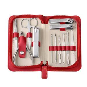 New Design Multifunctional Manicure Kit 17pcs <b>Nail</b> Grooming <b>Set</b> Stainless Steel Cuticle Clippers Pedicure Tools Travel Case - Product Image 1