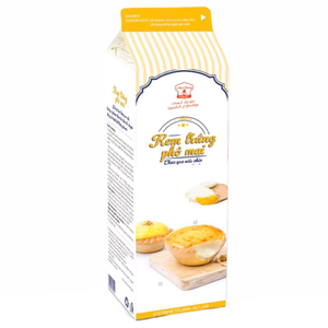 Fabrication Professionnelle Commandes en Gros OEM/ODM Crème Non Laitière HALAL Crème de Fromage et d'Œuf pour Pâtisserie Crème d'Œuf Non Cuite 1KG Dessert - Product Image 1