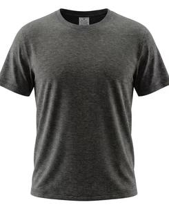 T-shirt d'été à manches courtes pour homme, col rond, en tissu polyester/coton, logo sur le devant, vêtement décontracté pour la maison, provenance du Bangladesh - Product Image 1