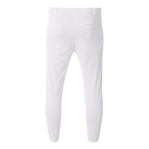 Men Casual Baseball Pants Button Detail Colored <b>Drawstring</b> Closure-Engineered for Sports Training Airflow Comfort Easy Motion - Product Image 5