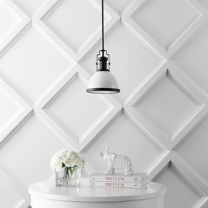 Modern Farmhouse Pendant <b>Light</b> Industrial Hanging <b>Ceiling</b> Fixture with Glass Shade Vintage Nautical Overhead Lamp for Kitchen - Product Image 3