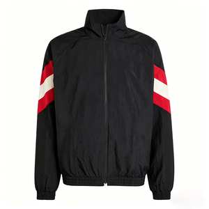 Plus Size Men's Vintage <b>Retro</b> Soccer Windbreaker Jacket Football Jacket and Shorts Adults Plus Size Sport Joggers <b>Tracksuits</b> - Product Image 5