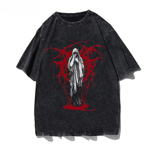 T-shirt en coton uni, impression de logo personnalisé, tissu doux et respirant, vêtements décontractés, fournisseur en gros - Product Image 3