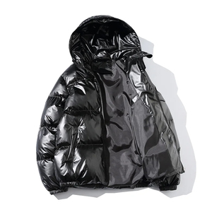Fashionable Winter Puffer Jacket Comfortable Warm Bubble Padded <b>Coat</b> High Quality Waterproof Zipper Casual Puffer Jacket For <b>Men</b> - Product Image 4