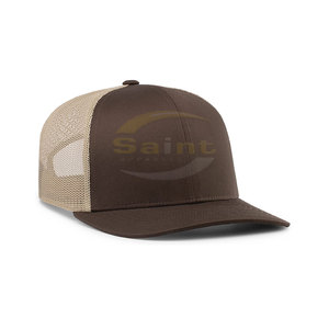Casquettes de camionneur en maille bicolores, nouveau design, service OEM, casquette de camionneur, nouvelle arrivée, dernier design, casquettes de camionneur réglables - Product Image 3