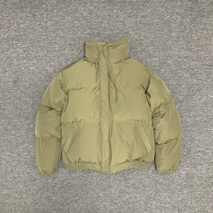 Chaqueta de manga larga con relleno de plumas acolchadas personalizadas para mujer de talla grande para mujer - Product Image 6