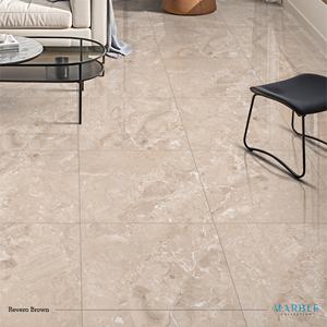 Carrelage en porcelaine de haute qualité 600x600 mm pour intérieur, carrelage en céramique poli pour sols et murs, pour un luxe - Product Image 4
