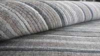 Tapis d'intérieur en pure laine tissé à la main |   Motif géométrique fait main |   Style transitoire 8X10 |   Tapis écologique et durable |   Fabriqué en Inde