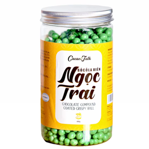 Proveedor de Bolas Crujientes de Chocolate con Té Verde de Primera Calidad, Certificadas HALAL, para Repostería, OEM/ODM, Decoración de Pasteles - Product Image 1