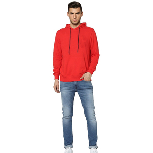 Sweat à capuche en molleton 100 % coton pour homme, style épaules tombantes, personnalisable, thermique, respirant et à séchage rapide - Product Image 4