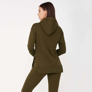 Conjuntos de Salón Verde Oscuro para Mujer 2026: Chándal de 2 Piezas, Sudadera y Pantalón de Chándal de Pierna Ancha, Conjunto a Juego - Product Image 6