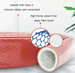 ปลอกหุ้มไฟเบอร์กลาสเคลือบซิลิโคนทนความร้อน ป้องกันไฟลาม วัสดุฉนวนกันความร้อน ทนไฟ - Product Image 6