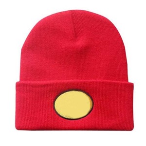 Gorro blanco con apliques de huevo amarillo, gorro de invierno unisex para adultos, estilo informal, 56-58CM - Product Image 6