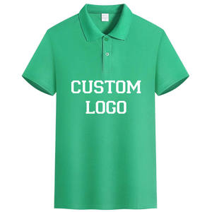เสื้อยืดผู้ชายปักโลโก้ตามสั่ง สำหรับกอล์ฟ วิ่งกลางแจ้ง ผ้าแดครอน ไซส์ใหญ่ ชุดทำงาน ขายส่ง - Product Image 6