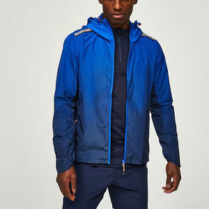 Custom <b>Mens</b> Nylon Windbreaker Shorts Set Lightweight Hooded Printed Zip <b>Jacket</b> Two Piece Sportswear Travel Outfit Polyester - Product Image 6