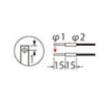 Para conectores de fibra óptica de manga PANASONIC, producto - Product Image 1