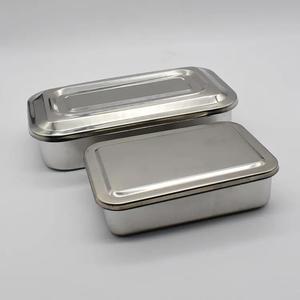 Boîtes de stérilisation manuelles professionnelles en acier inoxydable avec logo personnalisé pour instruments médicaux hospitaliers de haute qualité - Product Image 4