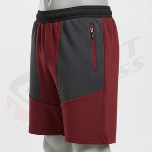 Shorts amples pour hommes, 100% coton, de haute qualité, best-sellers, décontractés, pour la gym, coupe-vent, respirants, séchage rapide, design de logo personnalisé - Product Image 6