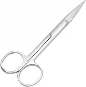 Tijeras Quirúrgicas Médicas para Uso Clínico Hospitalario, Acero Inoxidable de Alta Calidad, 14 cm, para Vendajes, Manuales - Product Image 5