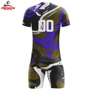 Uniformes de Fútbol Personalizados para Hombre de Verano - Secado Rápido, Transpirables, Antibacterianos, Protección UV, Tela 100% Poliéster - Product Image 6