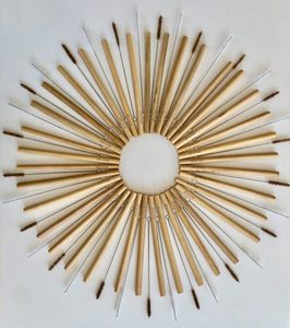 Paille en bambou pailles naturelles réutilisables faites à la main du Vietnam vaisselle écologique pour le service de boissons - Product Image 1